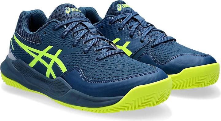 Produktbild ASICS Performance Asics Gel-Resolution 9 Gs Clay Mako Blue/Safety Yellow Junior (34 1/3)