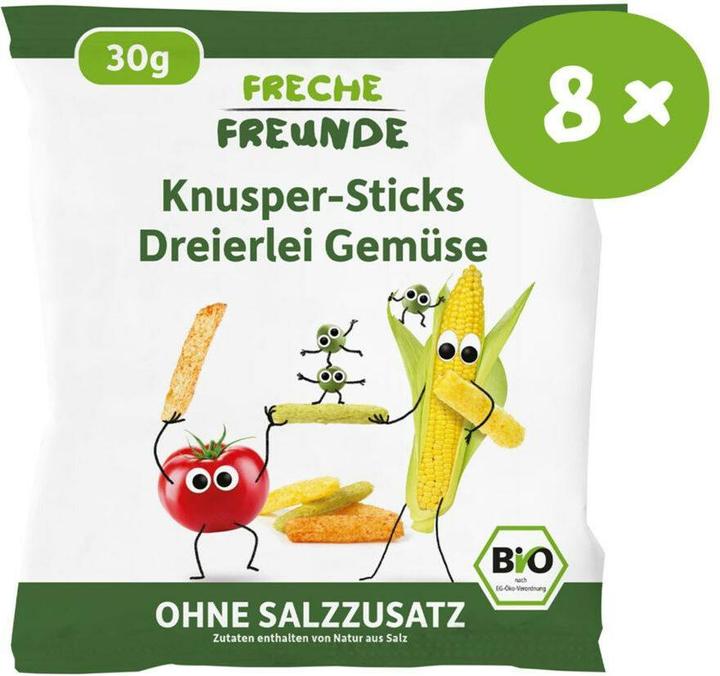 Image du produit Freche Freunde Bâtonnets croustillants (30 g)