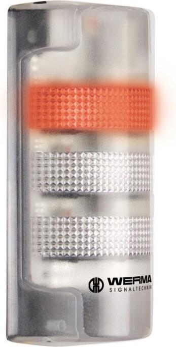 Produktbild Werma LED-Signalsäule Flat SIGN trasnparent