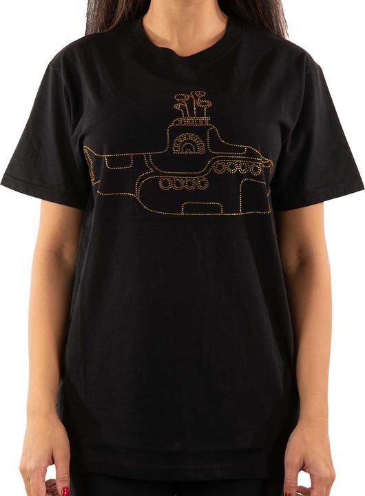 Immagine prodotto Maglietta unisex da adulto Yellow Submarine impreziosita (S)