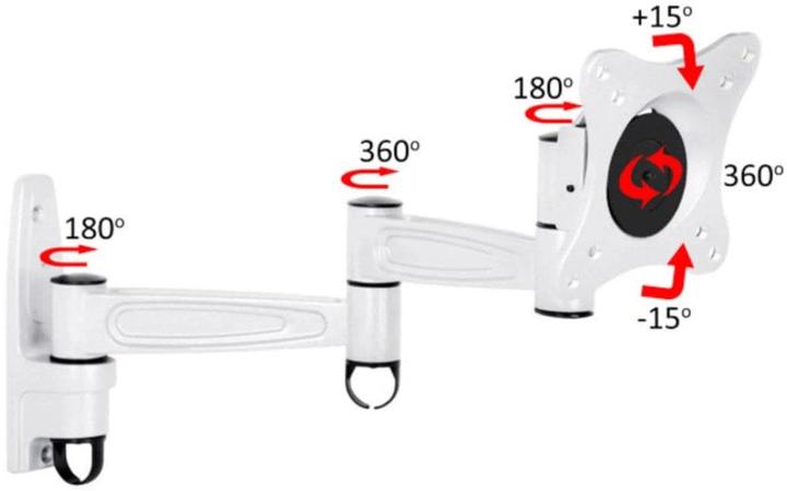 Produktbild Multibrackets M VESA Flexarm 360 III (Wand, 32", 15 kg)