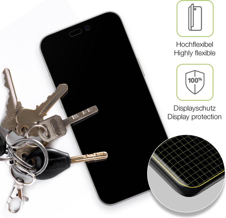 Image du produit Dipos Film de Protection d’écran Full-Cover Anti-reflet (1 pièce(s), Apple iPhone 16)