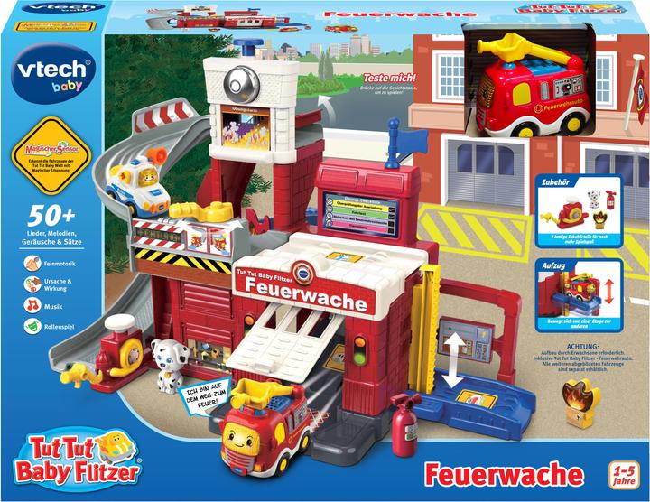 Image du produit VTech Tut Tut Baby Flitzer - Caserne de pompiers