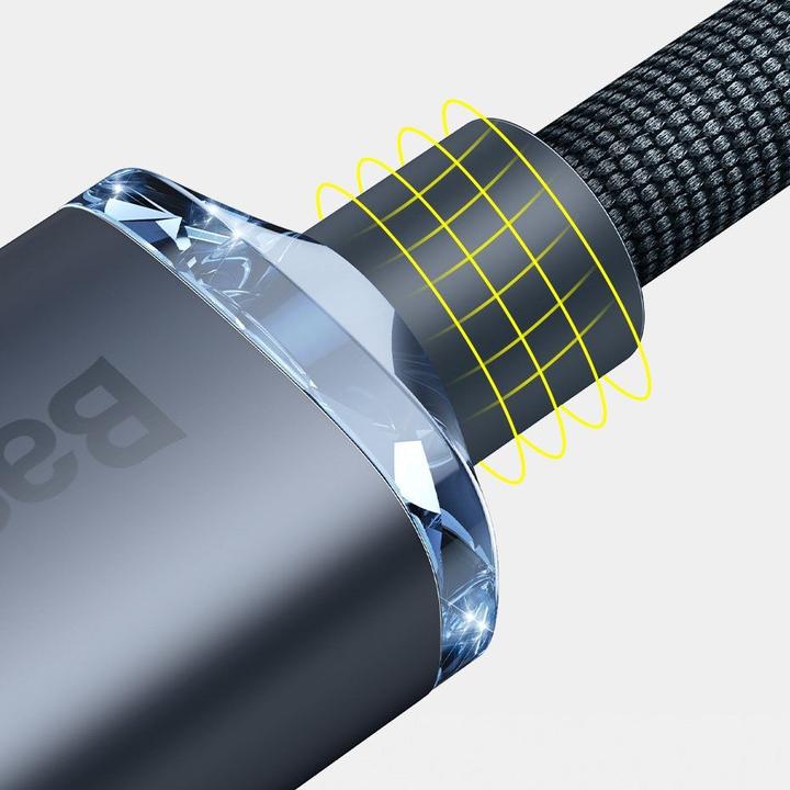 Produktbild Baseus Crystal Shine Series Fast Charging Data Cable Type-C to iP 20W 1.2m Purple (1.20 m, USB 2.0)