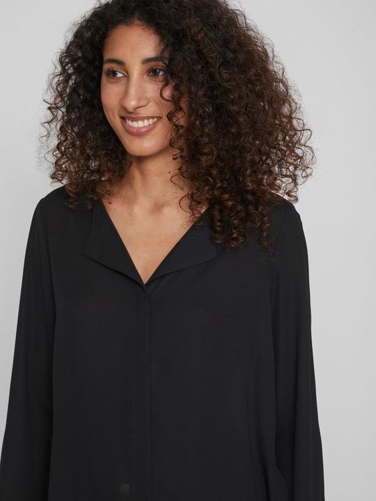 Produktbild Vila High Low geteilter Kragen Hemd (XXL)