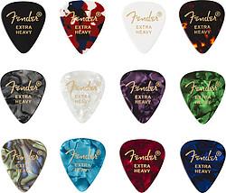 Actual product image Fender 351 Celluloid Medley (12 x)