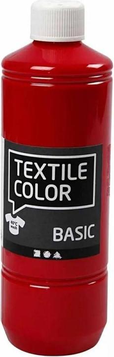 Actual product image Creativ Company Textielverf - Primaire kleuren, 5x500ml (Primary colours, 500 ml)