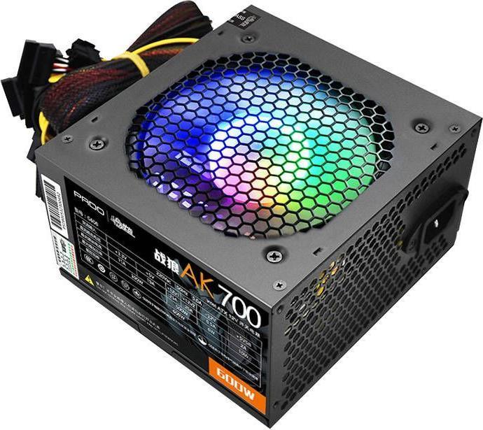 Immagine prodotto Aigo Alimentatore per computer AK700 RGB (nero) (700 W)