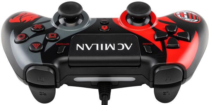 Actual product image GED Wired Controller AC Milan 2.0 (PS4) (PS4, PC)