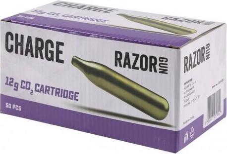 Razorgun Kapsuły CO2 12g - 50 sztuk w pudełku