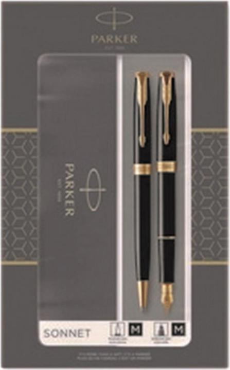 Produktbild Parker Sonnet DuoSet (Gold, Schwarz, 2 x)