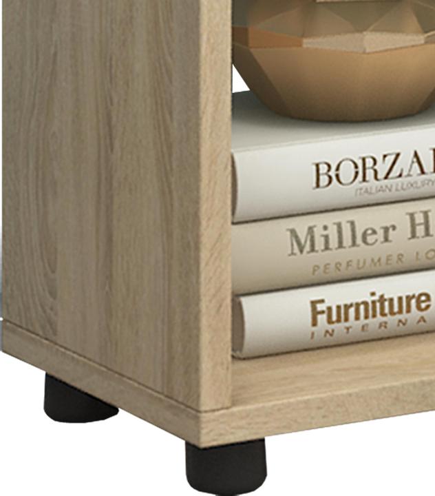 Produktbild VCM Holz Stand Regal Raumteiler Blina (60 x 20 x 119 cm)