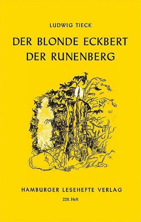 Image du produit Der blonde Eckbert. Der Runenberg (Allemand, Ludwig Tieck, 2011)