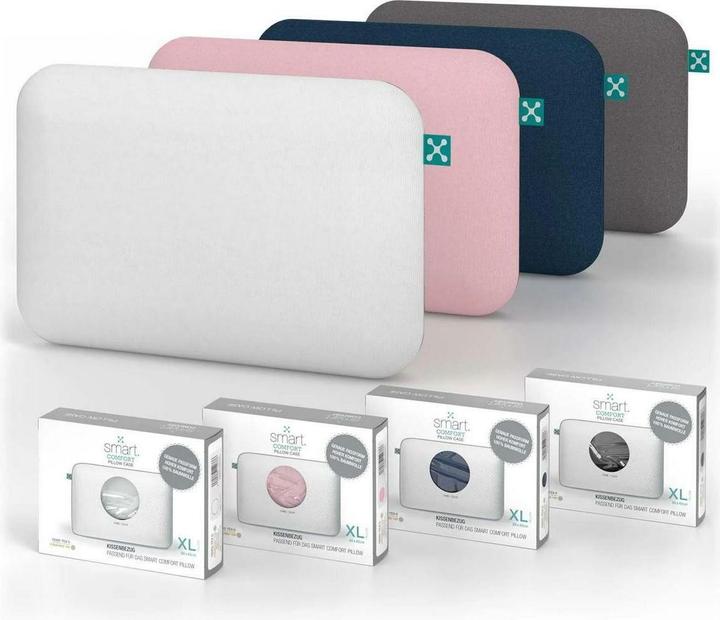 Immagine prodotto Smartsleep Federa Comfort XL 60 x 40 x 13,5 cm, bianca (Copricuscino, 60 x 40 x 13,5 cm)