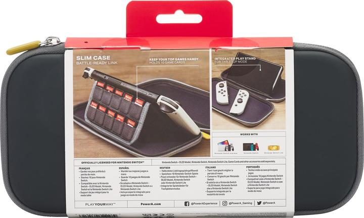 Immagine prodotto PowerA Custodia Slim per Nintendo Switch - Link pronto per la battaglia (Switch, Switch Lite)