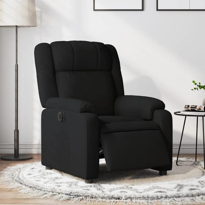 Produktbild VidaXL Relaxsessel Fernsehsessel Liegesessel Sessel Elektrisch Schwarz Stoff