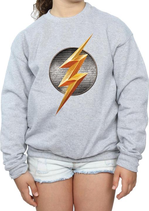 Image du produit - Sweat JUSTICE LEAGUE MOVIE FLASH EMBLEM - Fille (116)