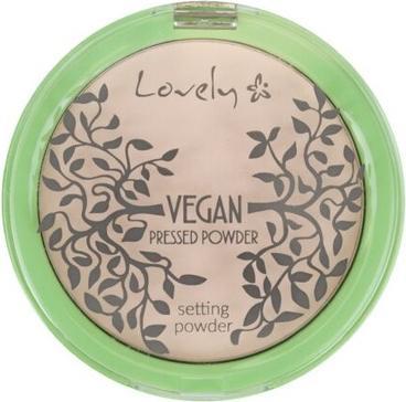 Produktbild Lovely Vegan Pressed Powder Vegan. Pressed. Transparent Mattifying Face Powder 10G