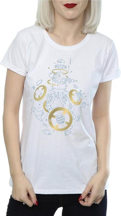 Image du produit Star Wars - T-shirt THE LAST JEDI BB-8 DECONSTRUCTED - Femme (XL)