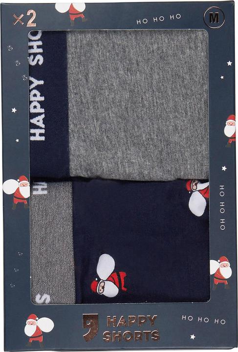 Image du produit Happy shorts Retro Boxer Jersey XMAS (XL, lot de 2)