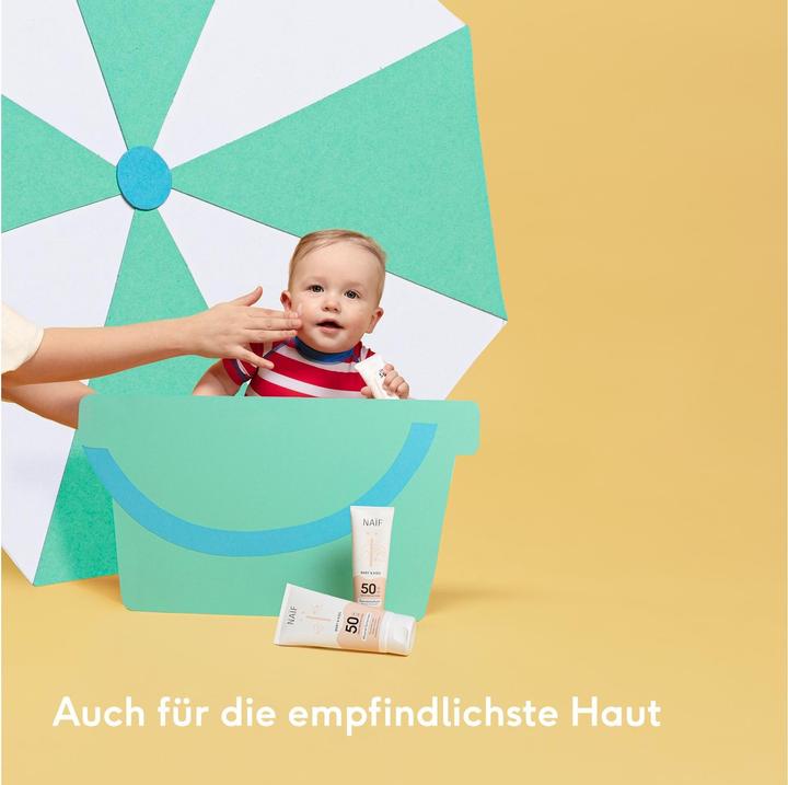 Produktbild Naïf Sonnencreme (Sonnencreme, SPF 50, 100 ml, 133 g)