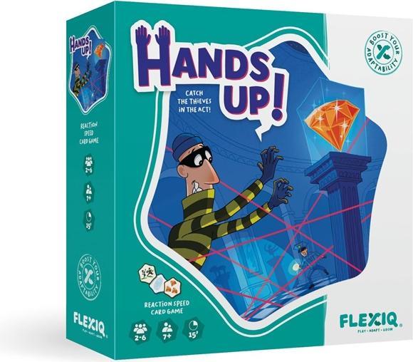 Actual product image FlexiQ boardgame Hands Up!