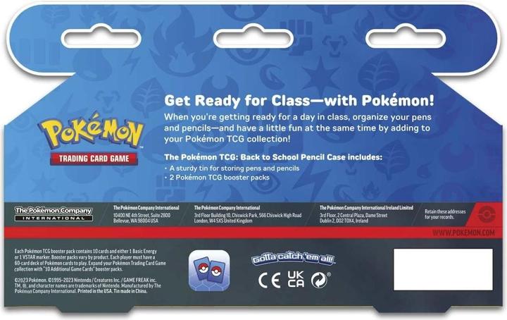 Immagine prodotto Pokémon TCG - Back to School Pencil Tin 2023 (Inglese, Box Set e Collezione)