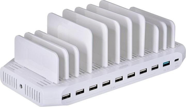 Actual product image Unitek Y-2190 Charging station 8x (USB-C, 10 Ports)