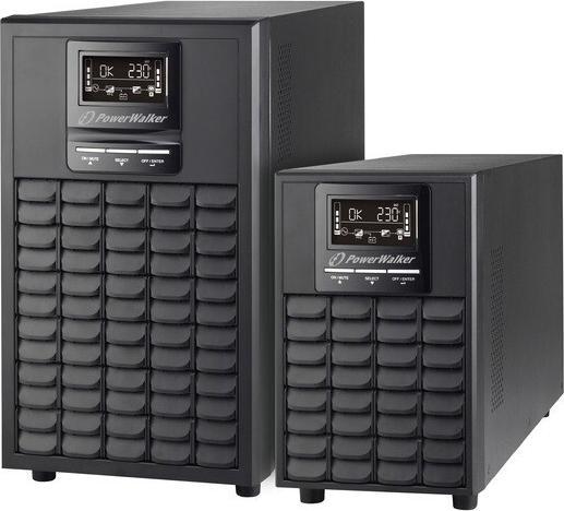Image du produit Powerwalker VFI 3000 CG PF1 3000VA / 3000W Tour UPS en ligne Double Conversion Slot SNMP Power Factor One (3000 VA, 3000 W, Double convertisseur en ligne Onduleur)