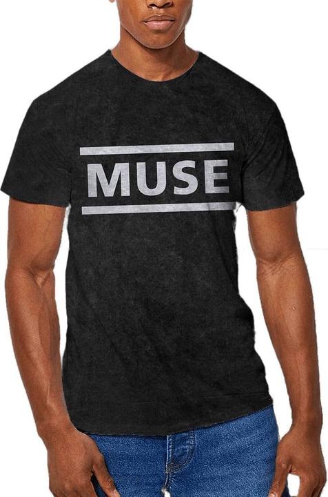 Muse Unisex Adult Dip Dye Logo T-Shirt