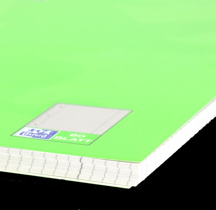 Actual product image Oxford College notebook (A4+, Checked, Soft cover)