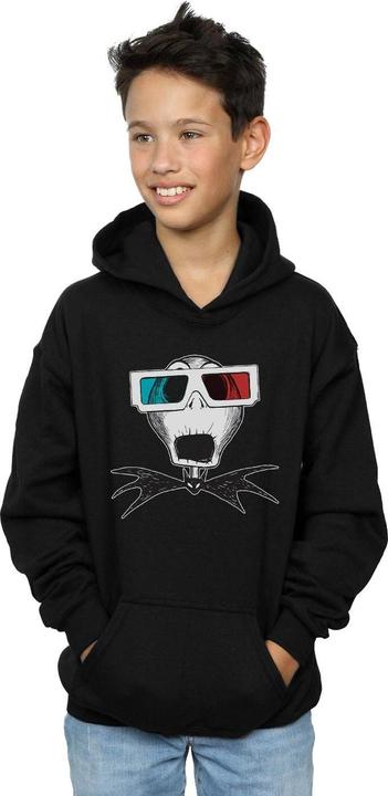 Image du produit Disney - Sweat à capuche NIGHTMARE BEFORE CHRISTMAS JACK SKELLINGTON 3D GLASSES - Garçon (140, 146)