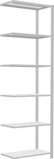 Stecksystem Anbauregal MULTIplus250 mit Kreuzstrebe