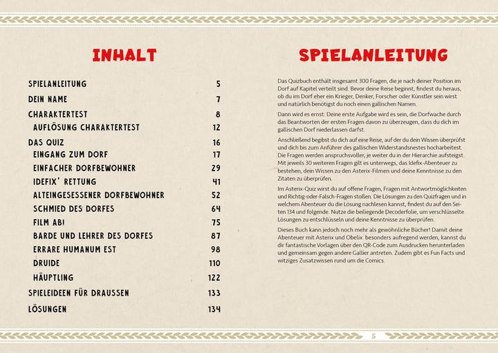 Image du produit Livre - Quiz Fans d'Astérix (Allemand)