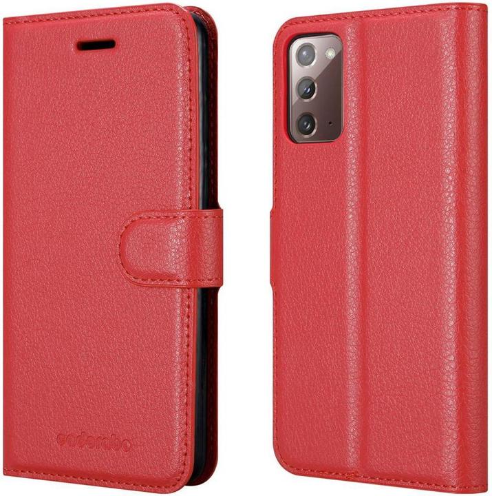 Actual product image Cadorabo Book with stand function cover (Samsung Galaxy Note 20)