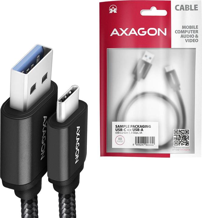 Immagine prodotto Axagon USB C – USB A (1.50 m, USB 3.2 Gen 1)