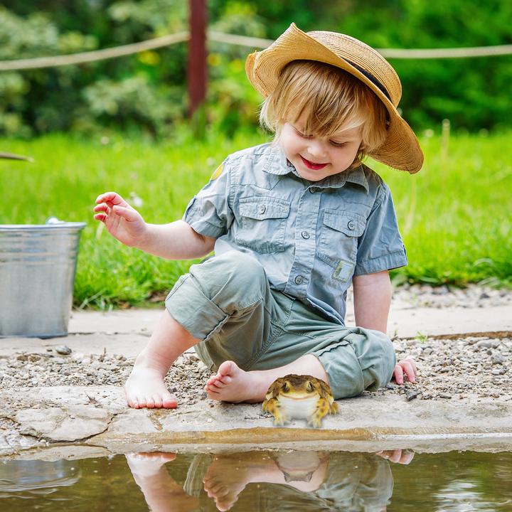 Image du produit Relaxdays Statue de jardin Crapaud