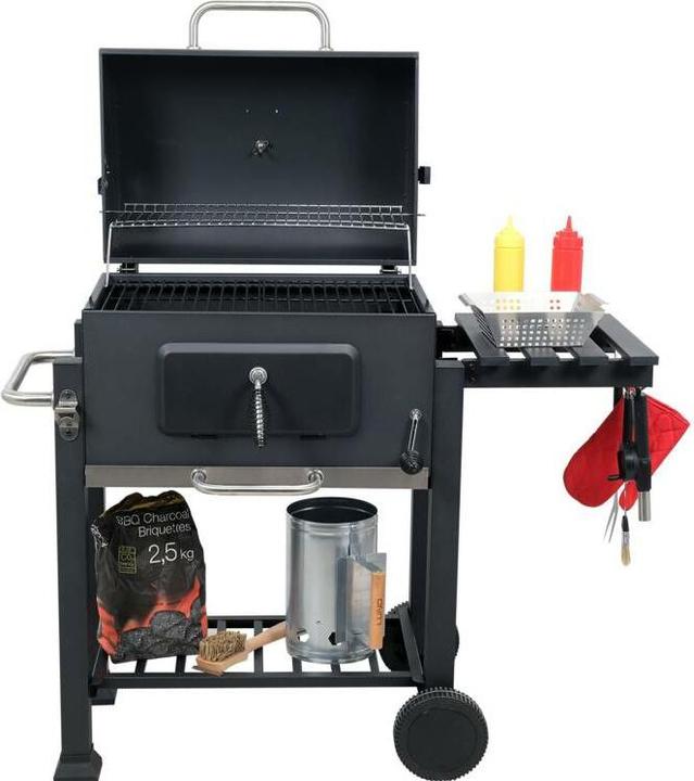 Image du produit Vorel LUND GRILL WĘGLOWY DELUXE RUSZT 57x37cm (1 Fonctions)