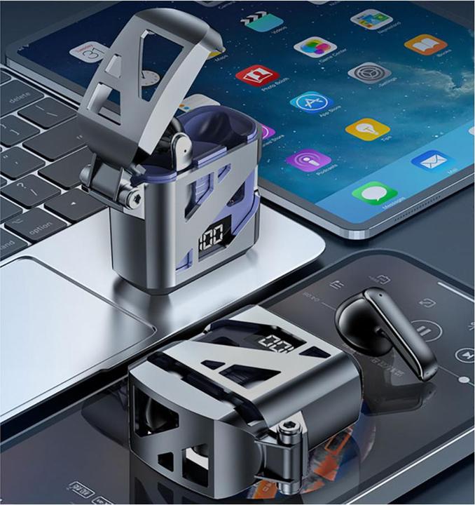 Immagine prodotto EKO Cuffie Bluetooth TWS 5.3 modello Optimus (ANC, 30 h, Senza fili)