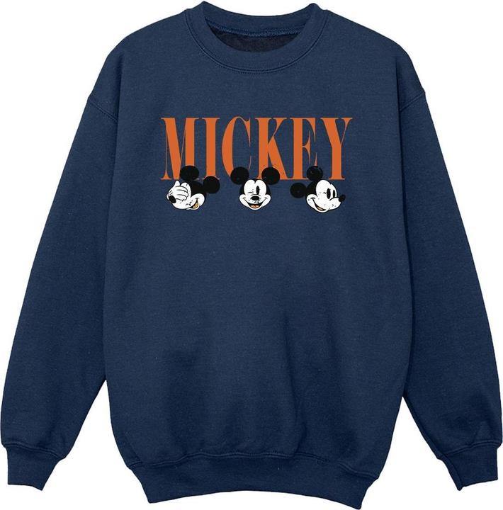 Actual product image Disney Boys Mickey Mouse Faces Sweatshirt (140, 146)