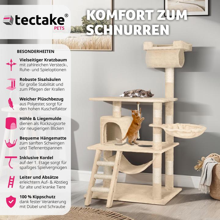 Image du produit tectake Stokeley (141 cm, Beige)