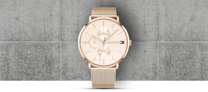 Actual product image Tommy Hilfiger Jenna (Analogue wristwatch, 40 mm)