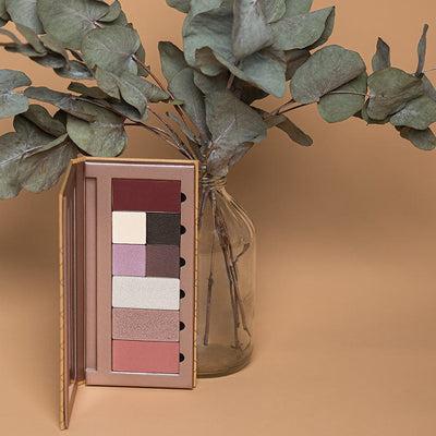 Image du produit Benecos Palette BIO Large Stockholm - 18g - Beauty ID (Crème fouettée, Rose prismatique, Montagnes sombres, Lilas clair)