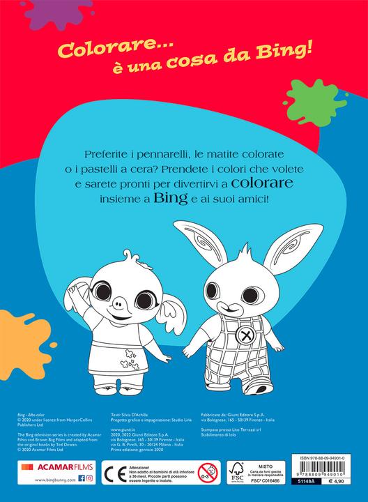 Immagine prodotto Bing. Colore Albo (Italiano)