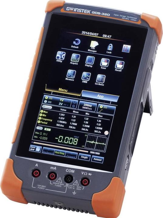 Produktbild GW Instek Hand-Oszilloskop (Scope-Meter) GDS-320 2 (CAT III 600V, CAT II 300V)