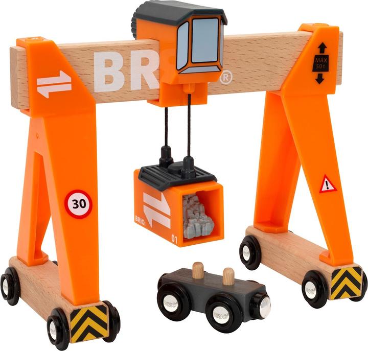 Brio Container-Verladekran