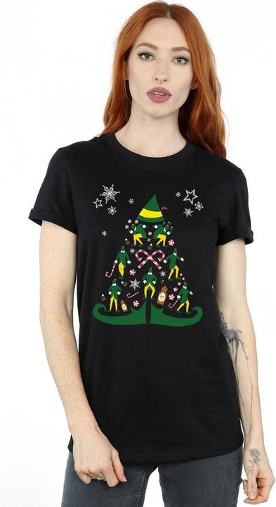 Produktbild Elf Christmas Tree TShirt (L)