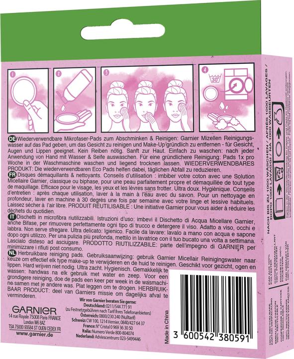 Produktbild Garnier Toilette Micellaire (Reinigungstücher)
