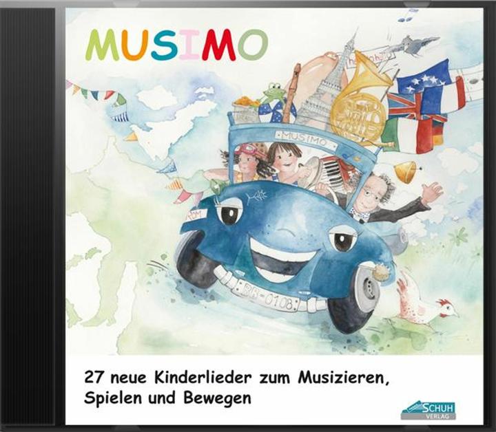 Produktbild Mein MUSIMO - Lieder-CD (Schuh Verlag GmbH, Silvia Katefidis, Uwe Schuh, Deutsch)