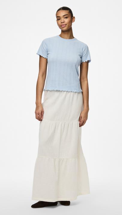 Produktbild Pieces Pcmarie Ss O-Neck Poin Top Jrs Noos Bc (S)